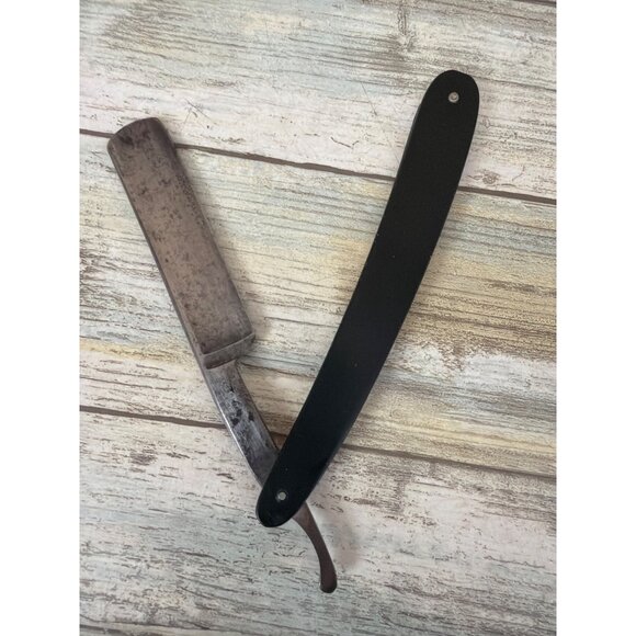 Vintage Army Special Straight Razor Wilbert Cutlery Co Chicago Military - Picture 7 of 10